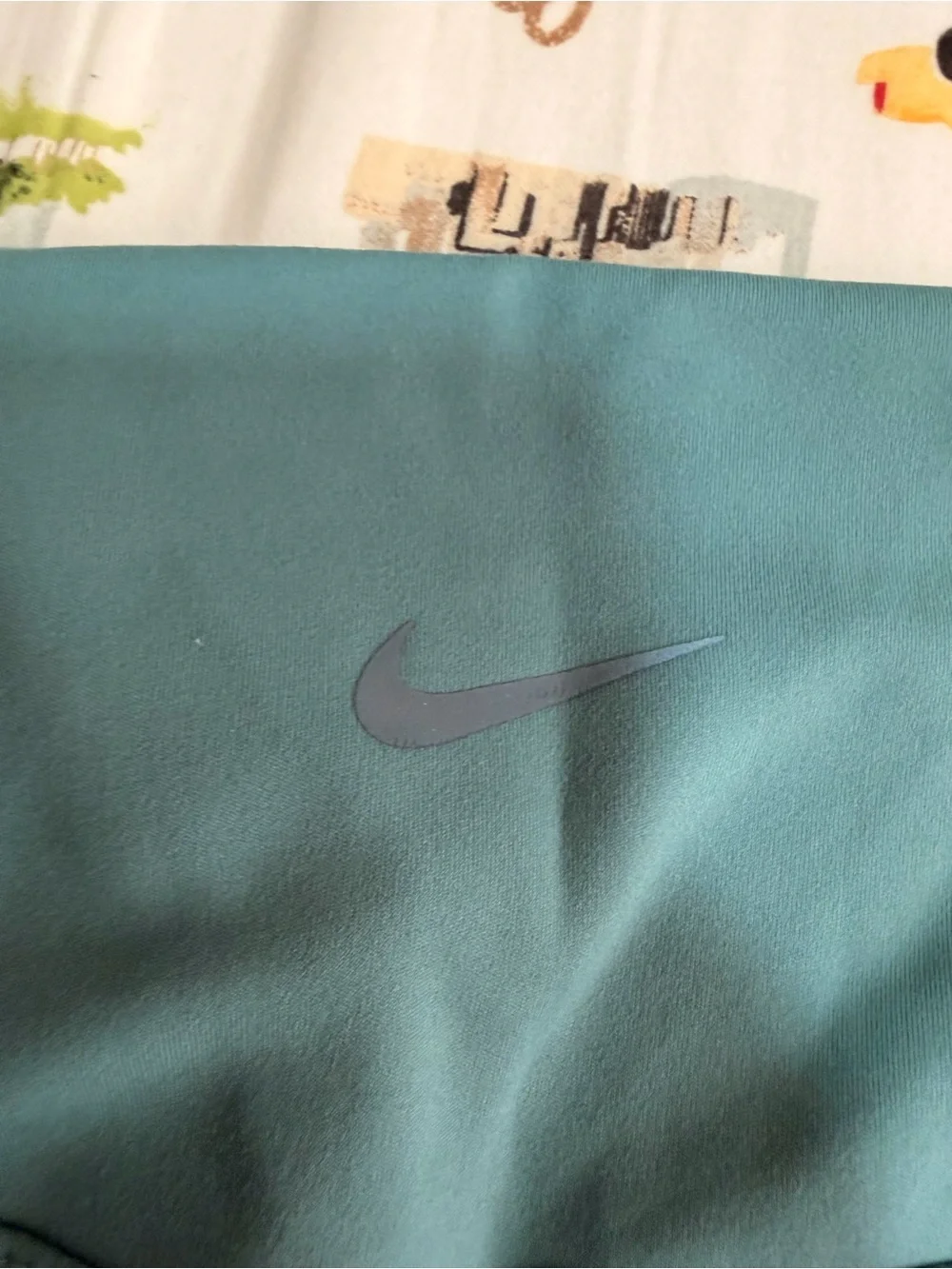 Nike Women's Teal Athletic Bike Shorts with Pockets– High-Waist Performance